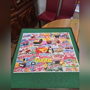 White Mountain Snack Food Puzzle - Red, Yellow, Green